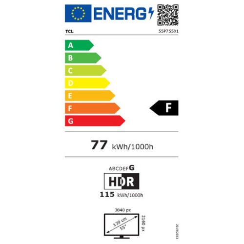 TV UHD TCL 55P755 SMART GOOGLE TV